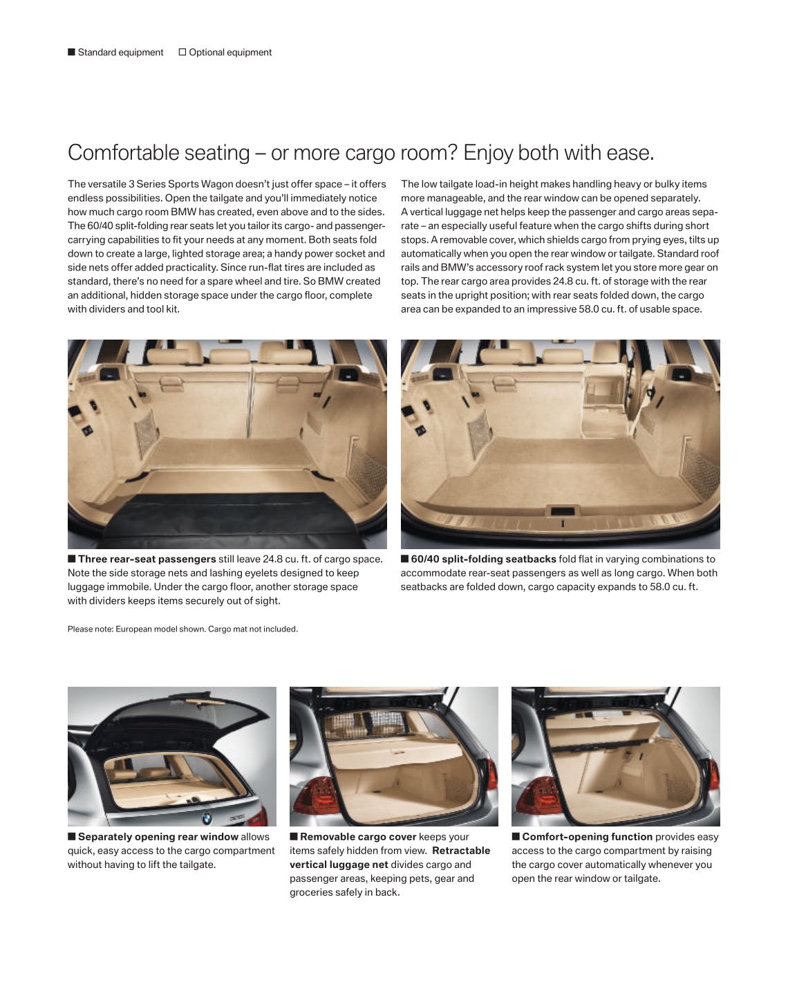 2009 BMW 3-Series Wagon Brochure Page 3